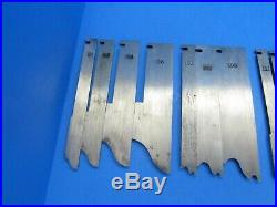 Parts set of 37 special cutters for Stanley 55 wood plane