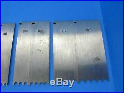 Parts set of 37 special cutters for Stanley 55 wood plane
