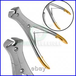 Pin & Wire Cutter Set 4 PCS TC German Orthopedic Surgical Pliers Veterinary Tool