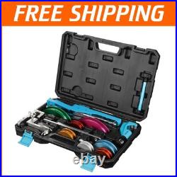 Pipe Bending Tools Set 90° Forward/Reverse Bender with Cutter & Deburring Tool Pipe Bending Tools Set 90° Forward/Reverse Bender with Cutter & Deburring Tool