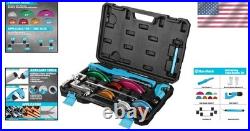 Pipe Bending Tools Set 90° Forward/Reverse Bender with Cutter & Deburring Tool Pipe Bending Tools Set 90° Forward/Reverse Bender with Cutter & Deburring Tool