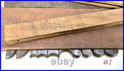 Plane irons set 1 2 3 4 STANLEY TOOLS 55 Plane CUTTERS w boxes