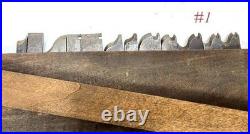 Plane irons set 1 2 3 4 STANLEY TOOLS 55 Plane CUTTERS w boxes