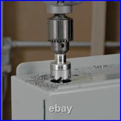 Premium Heavy-Duty Hole Cutter Set 4 Sizes, Rust-Proof Carry Case Included