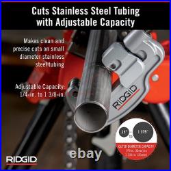 Premium Stainless Steel Tubing Cutter Set Model 35S & 101, Silver Finish