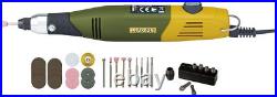 Proxxon MICROMOT 60 E Rotary Tool Set with 34 Bits and Cutters for Hobbyists