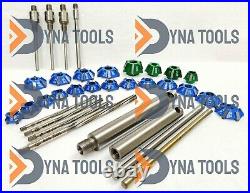 RACING VALVE SEAT CUTTER SET 3 ANGLES CUT CARBIDE TIPPED PERFORMANCE kit