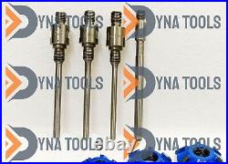 RACING VALVE SEAT CUTTER SET 3 ANGLES CUT CARBIDE TIPPED PERFORMANCE kit