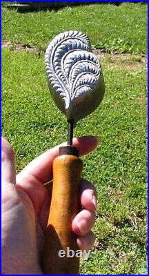 RARE Vintage Millinery Feather Plume Flower Leaf Tool Mold Cutter SET #29