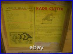 Ralmike tool Holdridge 4-D Radii Cutter set