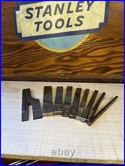 Rare Set Of 9 Stanley Millers Patent 41424344 Plane Cutters
