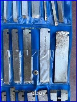 Record 050C Combination (Plough) Plane & Complete Set of 18 Cutters