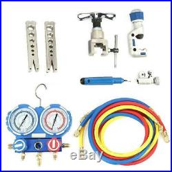Refrigeration Tool Kit 1/4- 3/4 Expander Refrigeration Tool Set with Pipe/Cutter