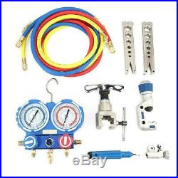Refrigeration Tool Kit 1/4- 3/4 Expander Refrigeration Tool Set with Pipe/Cutter