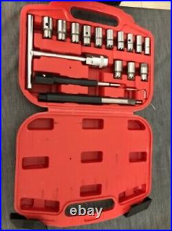 Remover Injector Tool Milling Cutter Universal 17pcs Diesel Seat Cleaner Carbon