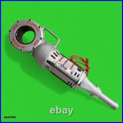 Ridgid 700 With 12r Pvc 1/2''-2'' Die Set, Reamer, & Cutter In Metal Tool Box