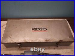 Ridgid Power Pipe Threader 700-T2 With 12R Die Set 9pc, Pipe Cutter Handheld Tool