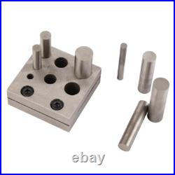 Round 7 Piece Disc Cutter Set 1/4-5/8 Jewelry Making Metal Coin Punch Tool set Round 7 Piece Disc Cutter Set 1/4-5/8 Jewelry Making Metal Coin Punch Tool set