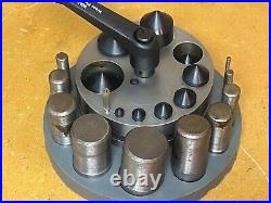 Round Disc cutter Set With Rubber Base