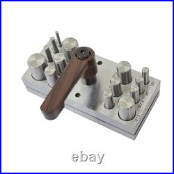 Round Shape Disc Cutter Set of 14 Pc Punch Tool Spring Jewelry/Watch Making Tool