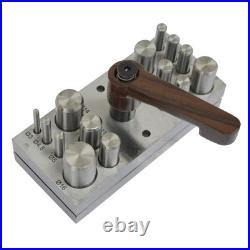 Round Shape Disc Cutter Set of 14 Pc Punch Tool Spring Jewelry/Watch Making Tool