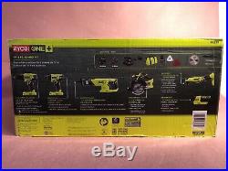 Ryobi one+ 6 Piece Power Tools Set Kit, Impact Driver, Drill, Saw Cutter, Case