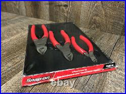 SEALED Snap On Tools 3 Piece RED Soft Grip Cutters Set PL803A Quick Shipping USA