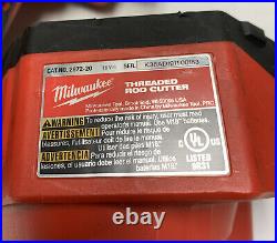 SET OF 3 BROKEN Milwaukee Tools M18 Brushless Threaded Rod Cutter 2872-20