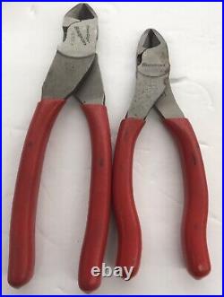 SNAP ON TOOL 7 piece PLIERS & Cutter set 911BCP 497CCP 61ACP 96CF 47CF 87CF 86AC