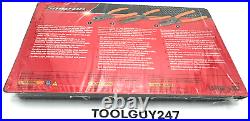 SNAP ON TOOLS USA PL307ACFO 3 Piece Pliers Cutter Set Orange Sealed New +