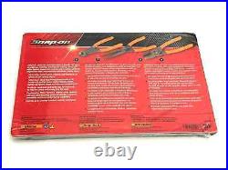 SNAP ON TOOLS USA PL307ACFO 3 Piece Pliers Cutter Set Orange Sealed New +