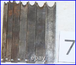 STANLEY 45 Beading Cutters Irons 3/16 to 1/2 Set of 7, #7