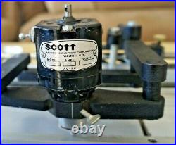 Scott SM300 Large Engraver with 3 Sets of Fonts, extra cutters, stylus, tools