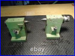 Set of (2pcs) Centers for Tool & Cutter Grinder