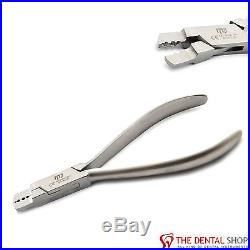 Set of 3 Lingual Arch Plier, Tweed Loop Forming & Hard Wire Cutter Pliers Ortho