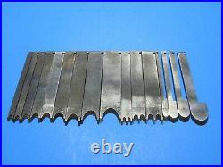 Set of 49 irons blades cutters for Stanley 55 wood plane with boxes