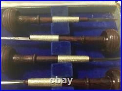 Set of 6 Erza F. Bowman Chasing or Engraving Cutters Tools