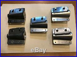 Set of all 5 Veritas Canada tapered tenon cutters 3/8 through 5/8