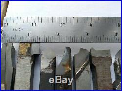 Set2 of 18 Carbide Turning Lathe Tool Bit Cutters made in USSR 12mm aprox height
