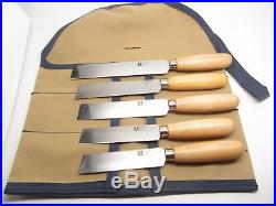 Skiving Knife Leather Specialist Craft Tools Cutting Edge Knife Cutter Set 5pc