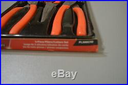 Snap On Tools 3pc Pliers/ Cutters Set (Orange Handle), PL300CFO