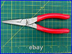 Snap-On Tools 4 Pc Red Pliers & Cutters Set PL400B 47ACF 87ACF 96ACF 91ACP USA