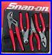 Snap-On-Tools-4-Pc-Slip-Joint-Needle-Nose-Side-Cutter-Pliers-Set-PL400B-Nice-01-ip