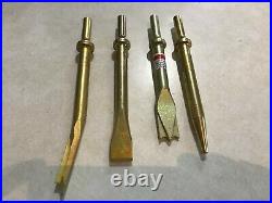 Snap-On Tools 4 Piece Air Hammer Cutter Chisel Breaker Ripper AS NEW