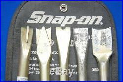 Snap-On Tools 5 Piece Air Hammer Cutter Chisel Breaker Ripper Set PHG1005AK