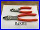 Snap-On-Tools-NEW-2pc-ORANGE-Wire-Stripper-Cutter-Crimper-Pliers-Lot-Set-01-sy
