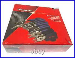 Snap On Tools NEW PL1000STARTMB 10pc POWER BLUE Plier Cutter Crimper Starter Set