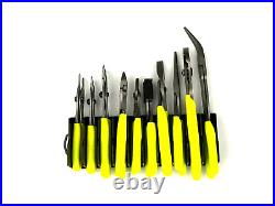 Snap On Tools PL1000STARTHV 10pc Pliers Starters Set Needle Nose Cutters Crimper