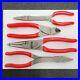 Snap-On-Tools-USA-NEW-4-Piece-RED-Plier-Cutter-Lot-Set-LN47ACF-908CF-609CF-87ACF-01-rpgj