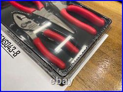 Snap-On 3-Piece Green Soft Grip Pliers & Cutters Set – PL307ACFG, 47ACFG, 97ACFG, 87ACFG
